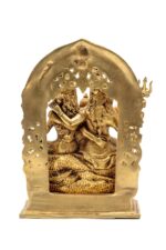 Brass Superfine Shiv Parivar Idol – With Shivling – 12 Inch - Image 5