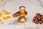 Brass Plain Shivling – Miniature – 2 Inch
