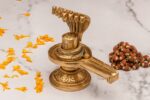 Brass Superfine Shivling with Sheshnag – 4 Inch - Image 8