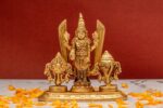 Brass Superfine Tirupati Balaji Idol with Shankh Chakra Trishul – 4.25 Inch