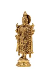 Brass Superfine Tirupati Balaji Idol – Detailed Carving – 7 Inch - Image 3