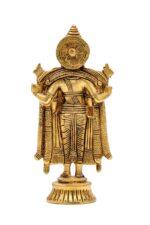 Brass Superfine Tirupati Balaji Idol – Detailed Carving – 7 Inch - Image 7