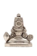 Brass Silver-Coated Superfine Tirupati Balaji Idol Face – 2.75 Inches - Image 8