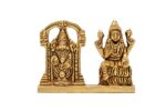 Lord Superfine Tirupati with Goddess Laxmi – Detailed Carving – 2.5 Inch - Image 8