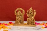 Lord Superfine Tirupati with Goddess Laxmi – Detailed Carving – 2.5 Inch - Image 2