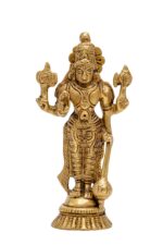 Brass Superfine Vishnu Idol – Standing – 6 Inch - Image 8