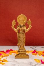 Brass Superfine Vishnu Idol – Standing – 5 Inch - Image 7