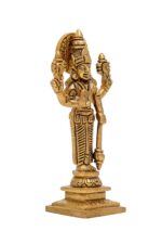Brass Superfine Vishnu Idol – Standing – 5 Inch - Image 5
