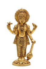 Brass Superfine Lord Vishnu Idol – Standing – 7 Inch - Image 8