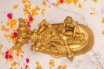 Brass Superfine Vishnu Laxmi Idol – On Sheshnag – 4.5 Inch - Image 7