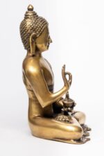 Superfine Brass Buddha Statue – Abhaya Mudra – 10 Inch - Image 4
