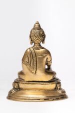 Brass Buddha Statue – Abhaya Mudra – 4 Inch - Image 3