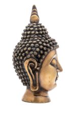 Brass Buddha Face – 9 Inch - Image 3