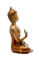 Superfine Brass Buddha Statue – Abhaya Mudra – 12 Inch - Image 3