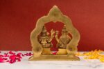 Brass Superfine Ganesh Laxmi Idol – 5.5 Inch - Image 7