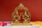Brass Superfine Ganesh Laxmi Idol – 5.5 Inch