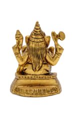 Brass Ganesha Bappa Idol – 2’3″ Inch - Image 3