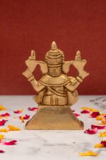 Superfine Brass Ganesha Idol – Vighnaharta – 3’9″ Inch - Image 4