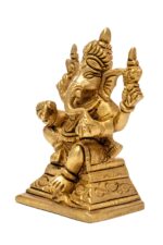 Superfine Brass Ganesha Idol – Vighnaharta – 3’9″ Inch - Image 8
