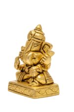 Superfine Dabroo Seth Brass Ganesha Idol – 3 Inch - Image 3