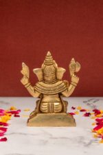 Superfine Brass Ganesh Idol – Siddhivinayak – 4.5 Inch - Image 6