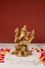 Superfine Brass Ganesh Idol – Siddhivinayak – 4.5 Inch - Image 7