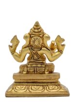 Superfine Brass Lord Ganesh Idol – Siddhivinayak – 3.5 Inch - Image 6