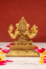 Superfine Brass Lord Ganesh Idol – Siddhivinayak – 3.5 Inch - Image 3