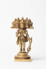 Standing Panchmukhi Brass Hanuman Idol – 4 Inch - Image 5