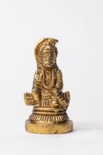 Sitting Brass Hanuman Idol Miniature – 2.5 Inch - Image 6