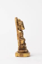 Sitting Brass Hanuman Idol Miniature – 2.5 Inch - Image 4