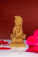 Sitting Brass Hanuman Idol Miniature – 2.5 Inch - Image 7