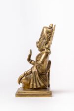 Sitting Brass Hanuman Idol – Aashirwaad Mudra – 5.5 Inch - Image 5