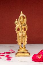 Superfine Standing Brass Hanuman Idol – 5.5 Inch - Image 7