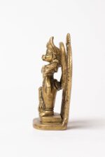 Standing Brass Hanuman Idol Showing Ram Sita in his Chest – 3.35 Inch - Image 7