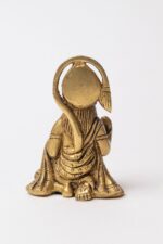 Sitting Brass Hanuman Idol – 3 Inch - Image 4
