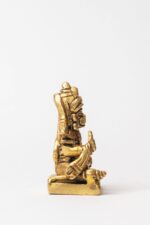 Sitting Brass Hanuman Idol Miniature – Aashirwaad Mudra – 2.5 Inch - Image 5