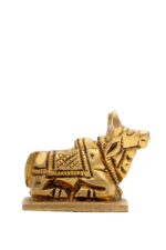 Brass Nandi Miniature Idol – 1.5 Inch - Image 4