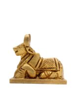 Brass Nandi Miniature Idol – 2 Inch - Image 6