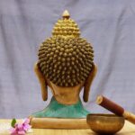 Buddha Head With Stone Work - Image 3