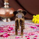 Handcrafted Dhokra Brass Tribal Elephant – Timeless Indian Art - Image 3
