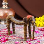 Handcrafted Dhokra Brass Tribal Elephant – Timeless Indian Art - Image 6