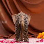 Handcrafted Dhokra Brass Elephant Jaal Work– Timeless Indian Art (Limited Edition) - Image 3