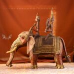 Handcrafted Dhokra Brass Elephant – Timeless Indian Art (Limited Edition) - Image 4