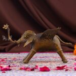Handcrafted Dhokra Brass Elephant With Wings – Timeless Indian Art - Image 6