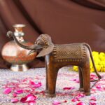 Handcrafted Dhokra Brass Tribal Elephant – Timeless Indian Art - Image 5