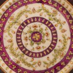 Hand Painted Marble Plate With Gold Work - Image 2
