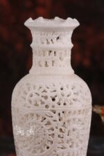 Hand Carved Marble Vase - Image 2