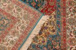 Kashan Design Silk Rug from Kashmir – 4×6 Feet Multi Color - Image 6