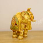Hand Painted Ganesha Elephant - Image 3